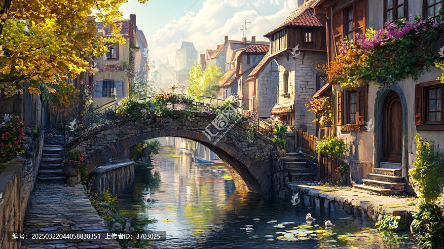 歐美小鎮(zhèn)情景主題