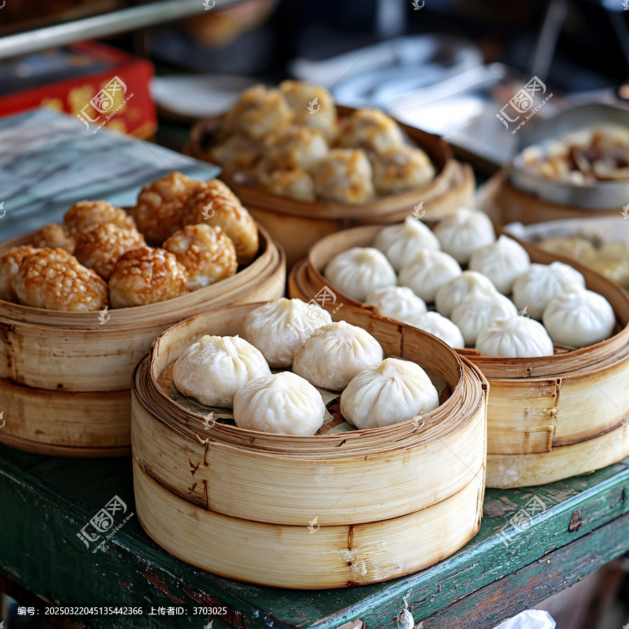 蒸包餃子配茶飲