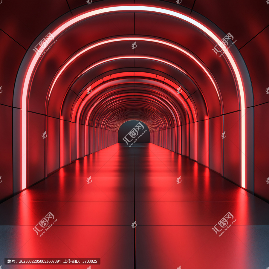 紅色隧道