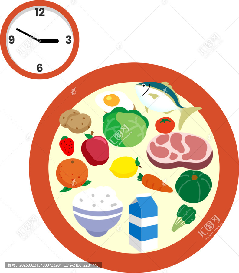 按時吃飯