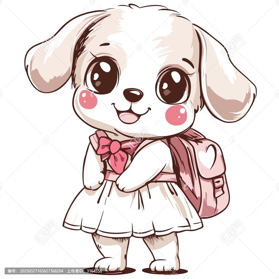 可愛動物背書包