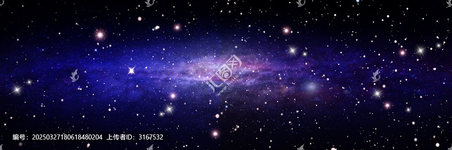 藍(lán)色星空軟膜