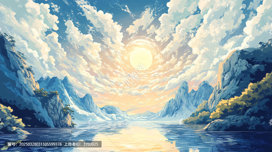 陽光晴朗風(fēng)景