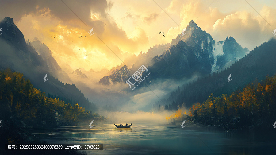 大氣高清意境山水