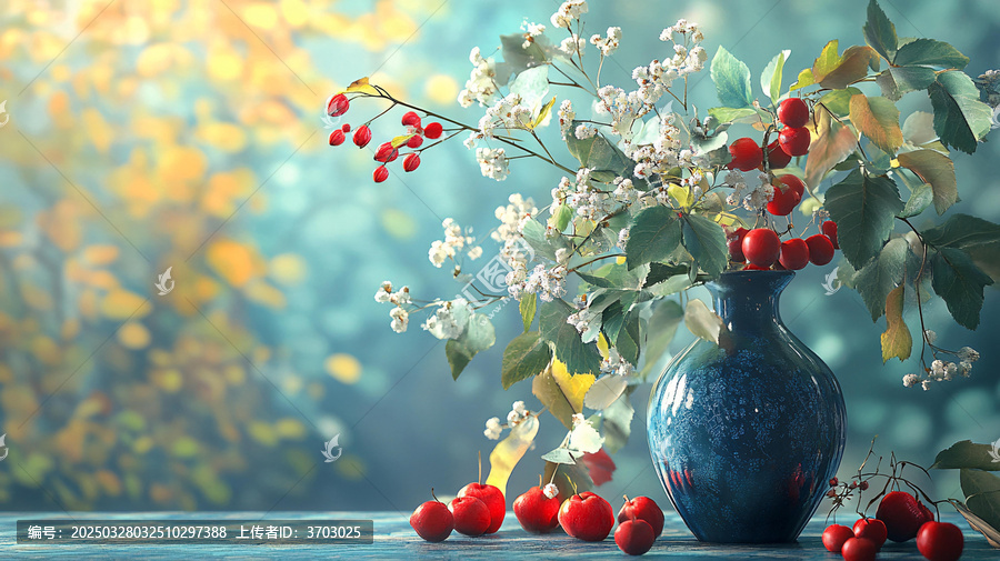 植物果實(shí)插花