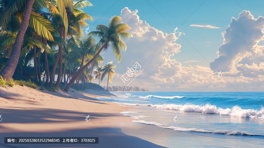 唯美海岸風(fēng)景