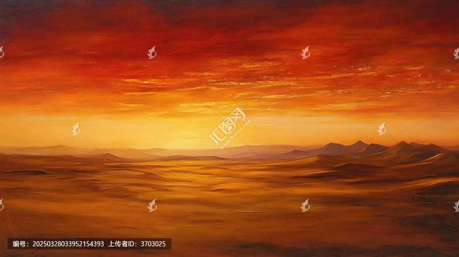 荒野黃昏