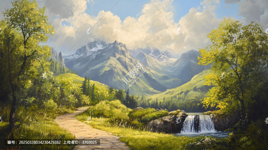 寬屏風(fēng)景畫