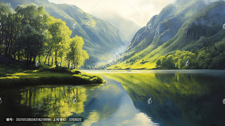 寬屏風(fēng)景畫
