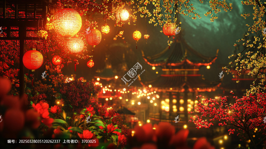 古風(fēng)場(chǎng)景春暖花開(kāi)
