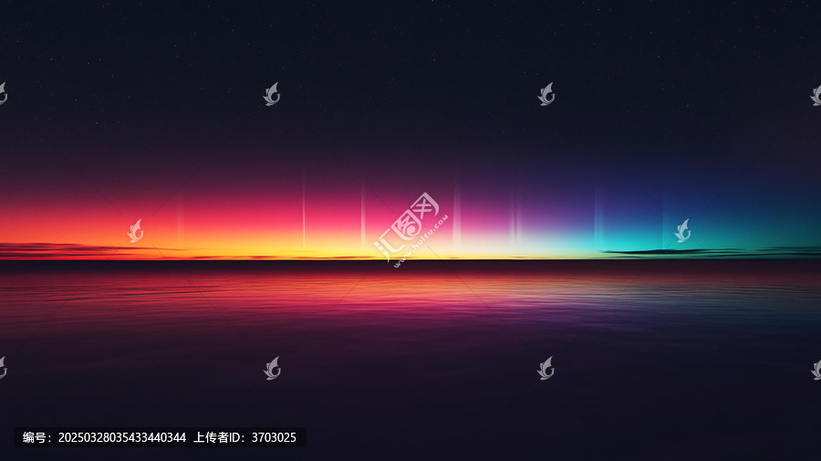 漸變炫光景圖