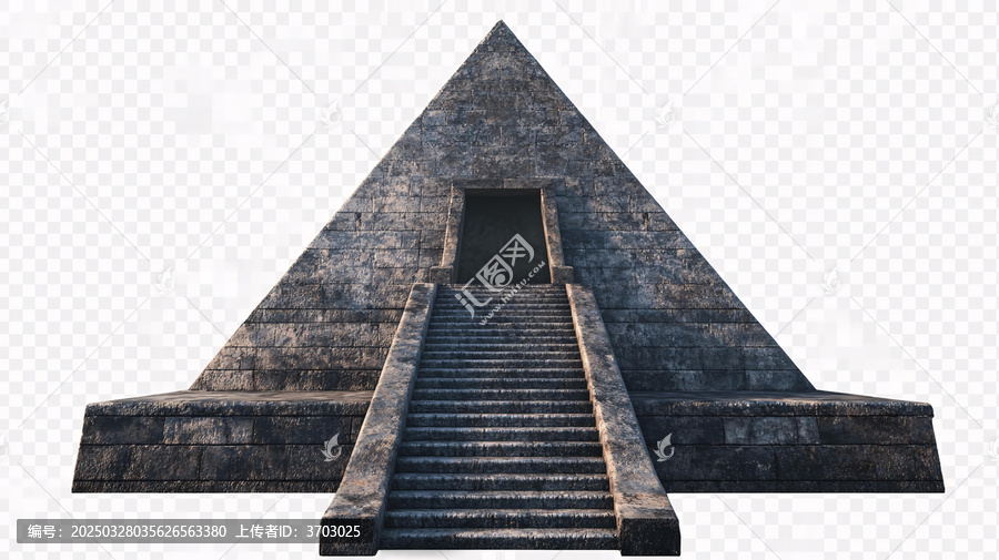 金字塔墓門