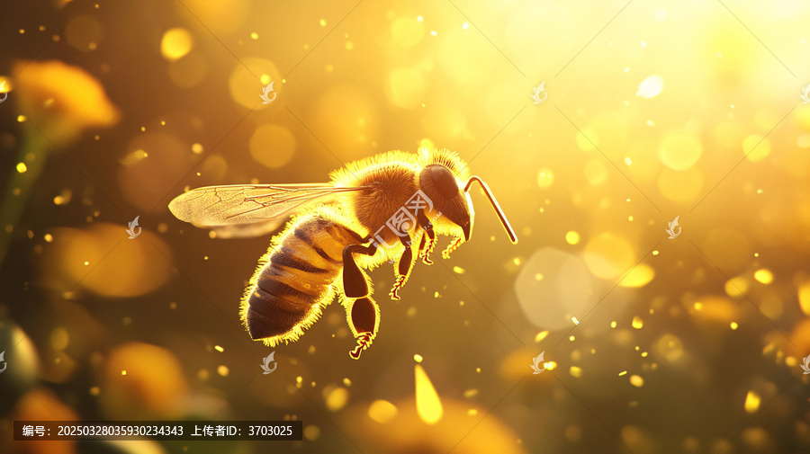 蜜蜂背景素材