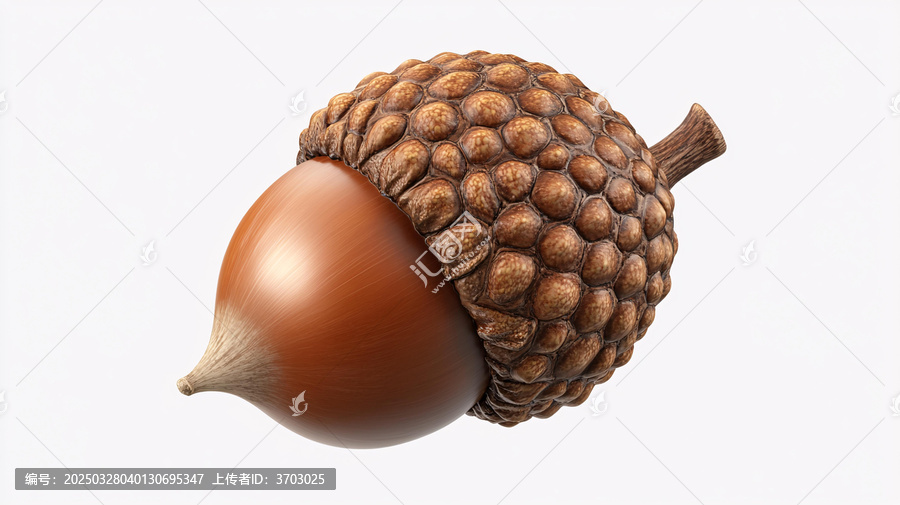 橡樹籽素材