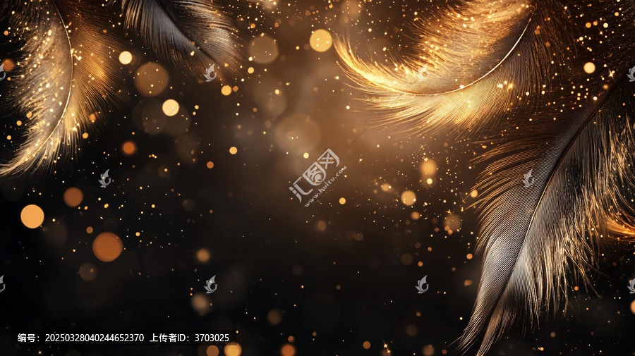 金色夢(mèng)幻背景