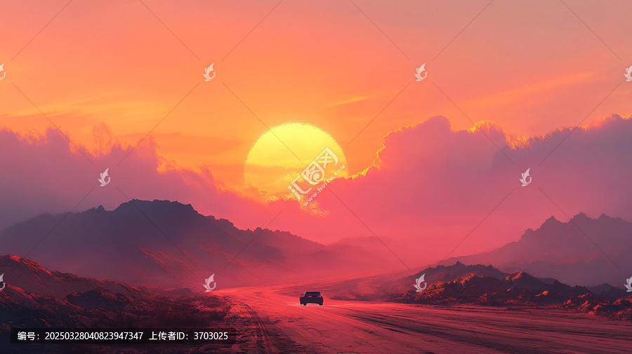 唯美旭日東升
