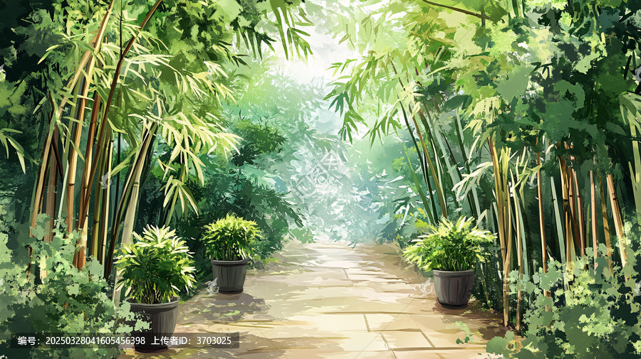 竹林背景