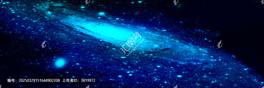 藍色旋渦星空頂星空軟膜燈箱
