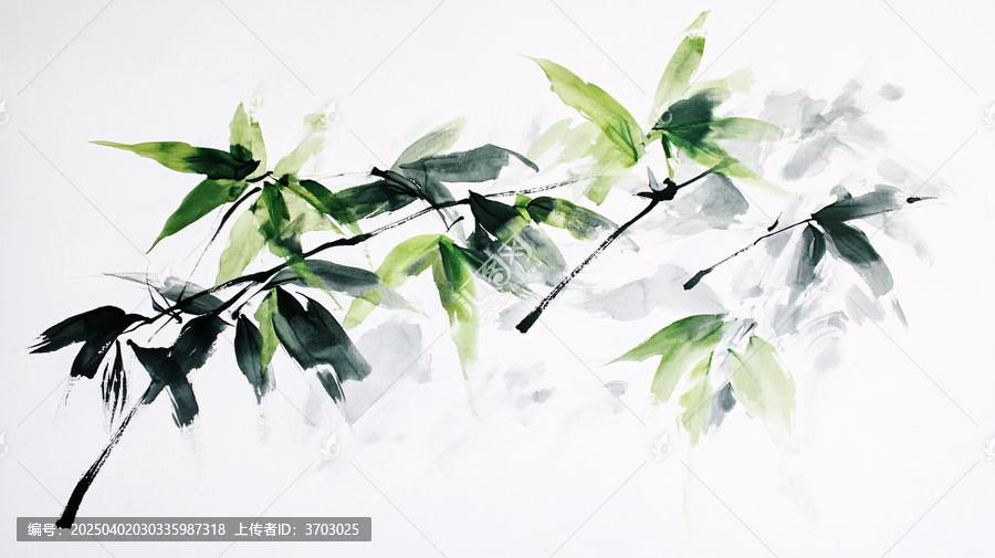 樹(shù)枝樹(shù)葉藝術(shù)畫(huà)