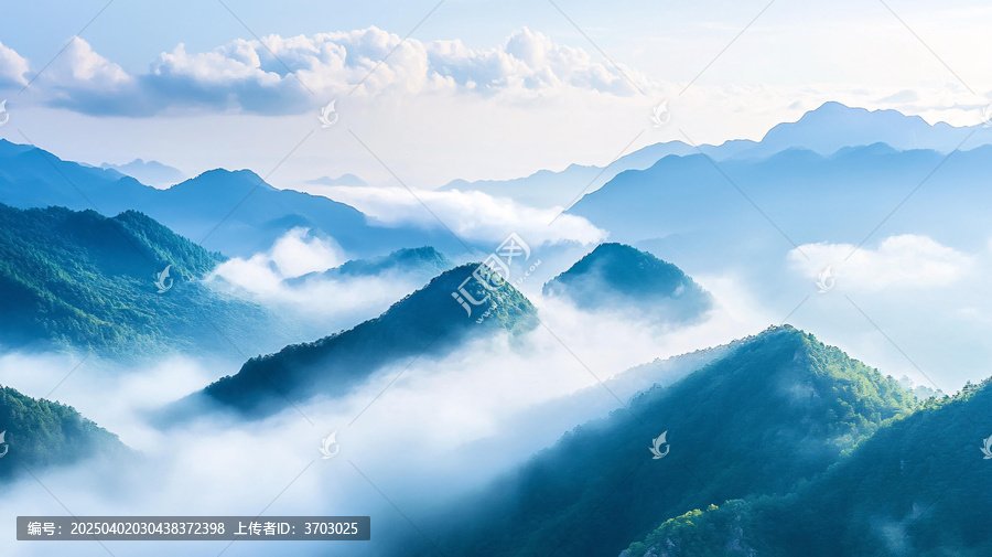 柯村云海全景圖