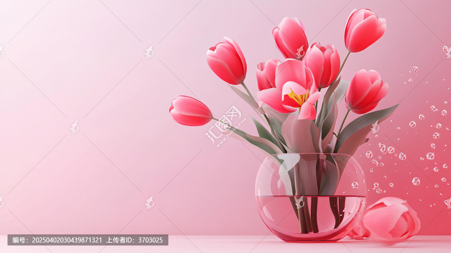 郁金香花瓶