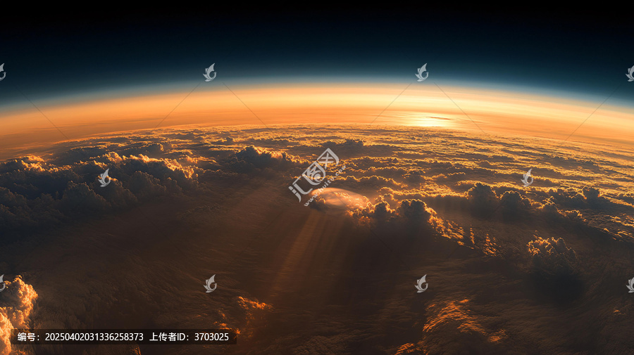 橙色的星球