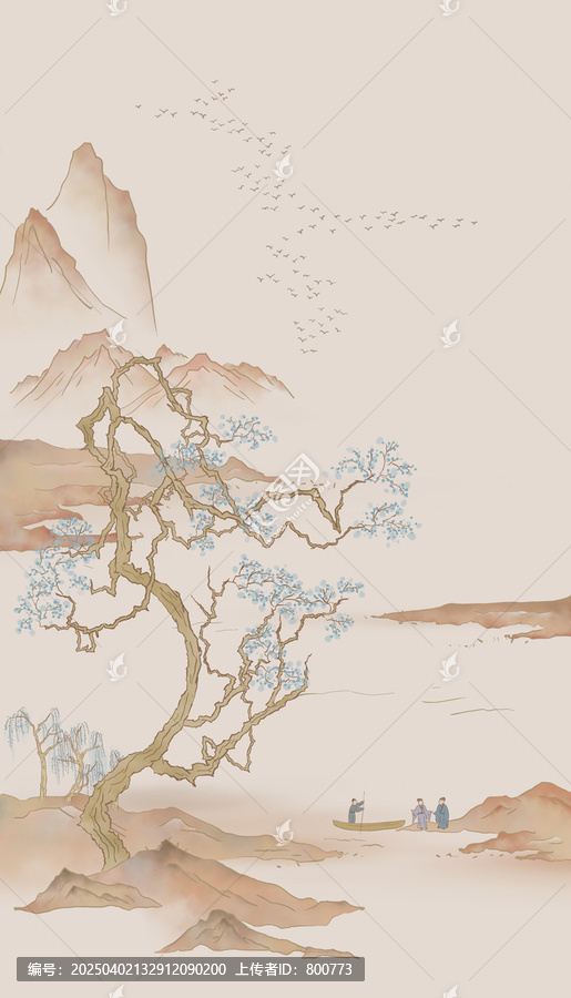 古風(fēng)山水畫