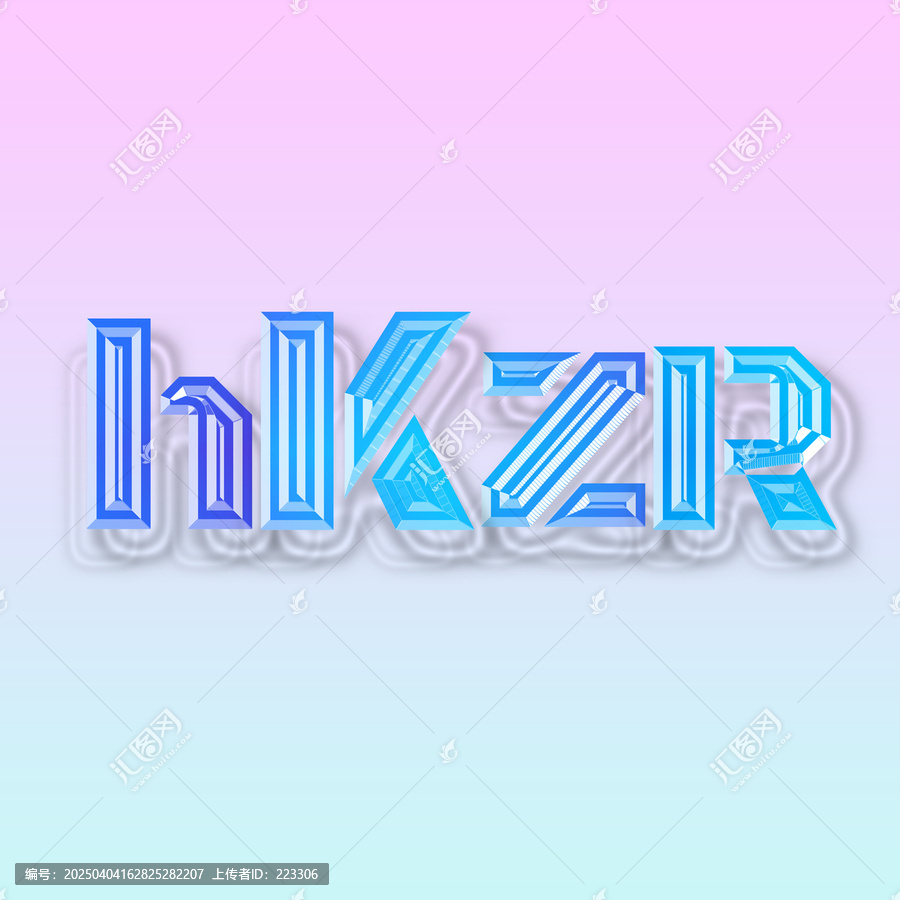 科技感圖層樣式效果