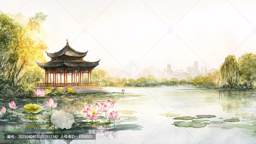 荷花池