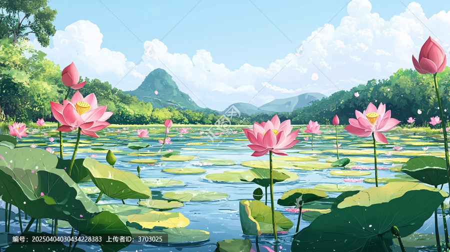 荷花池