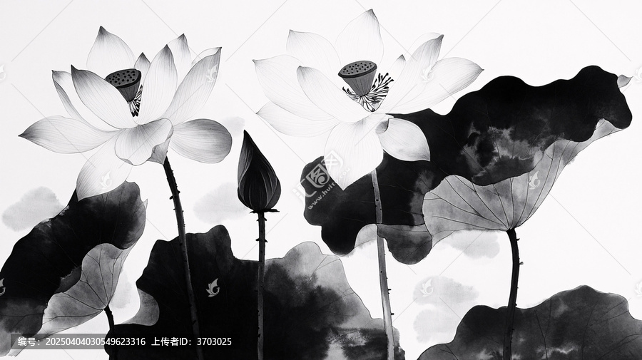 蓮花池中夏至影