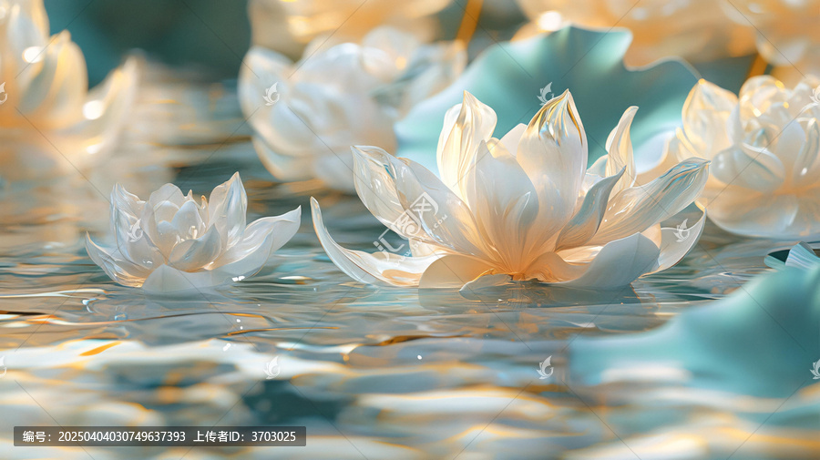 荷花背景