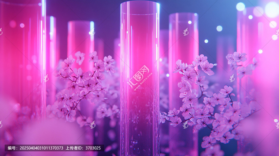 科技感花