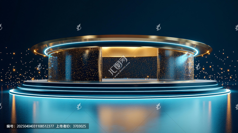 圓形科技舞臺(tái)