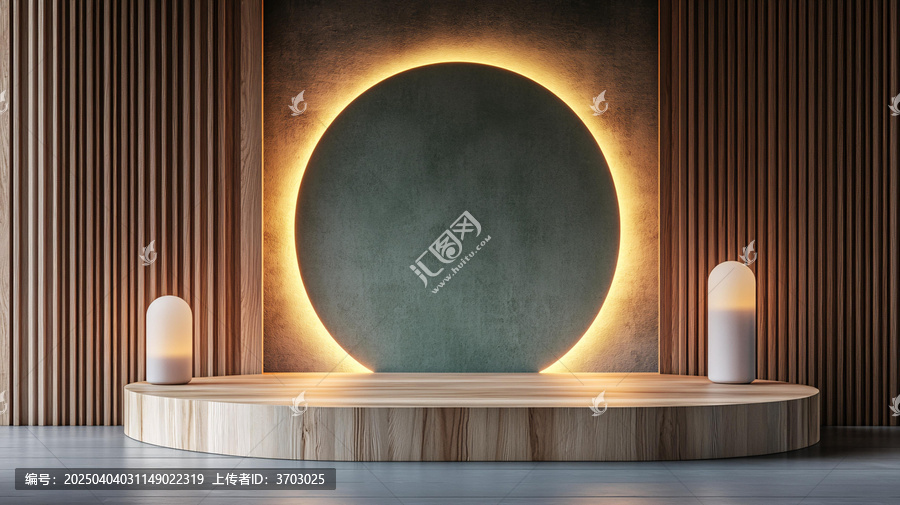 圓形接待臺
