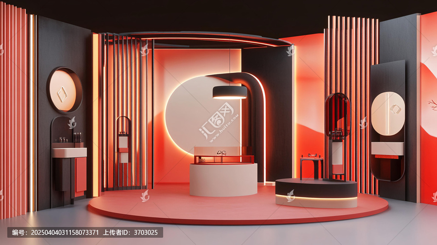 創(chuàng)意展臺(tái)