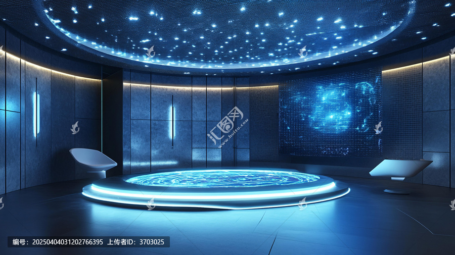 科技感前臺