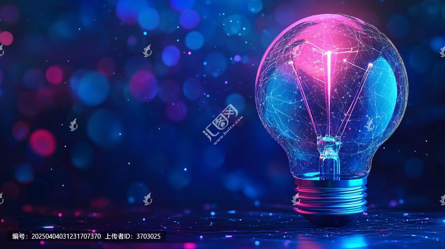 燈泡創(chuàng)意場(chǎng)景圖
