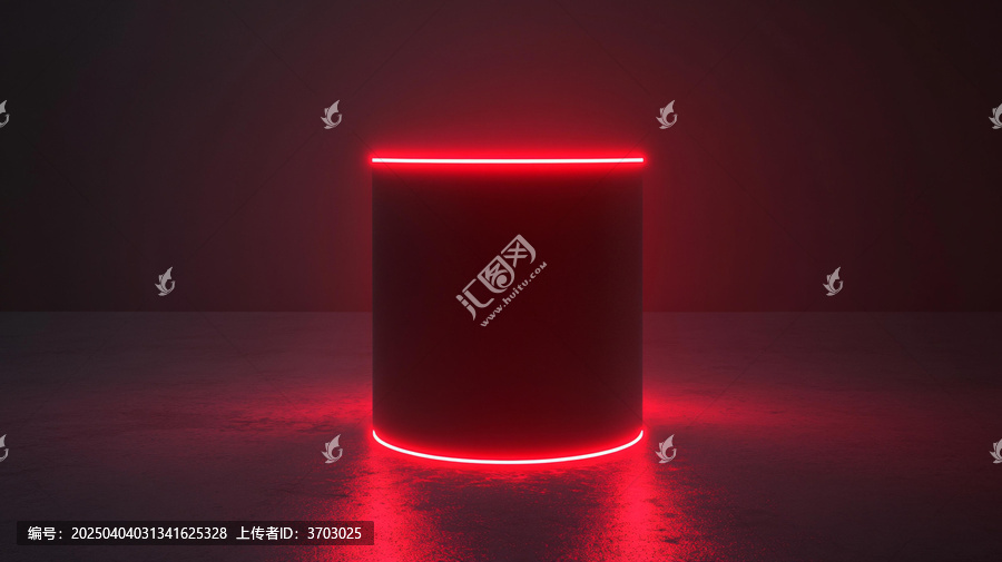 霓虹燈展臺