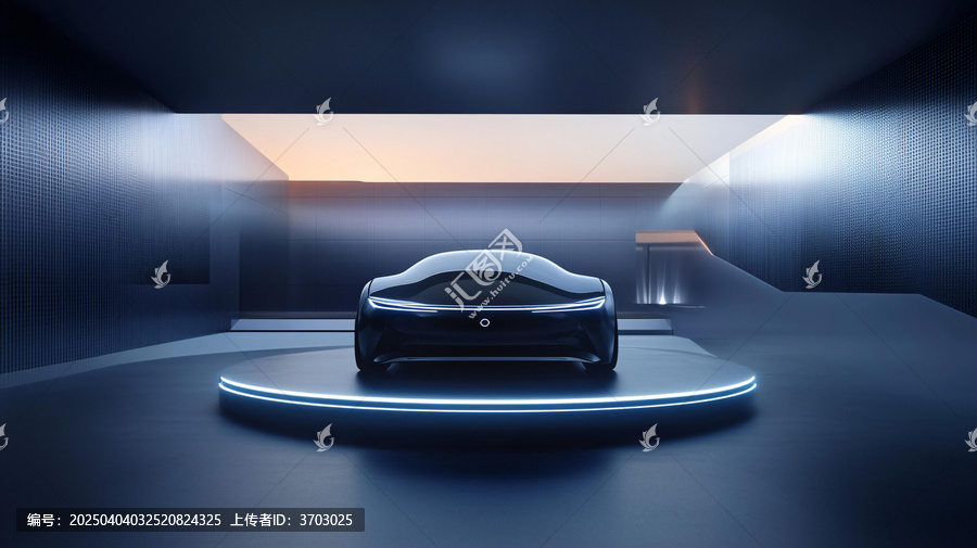 智能電動汽車主視覺