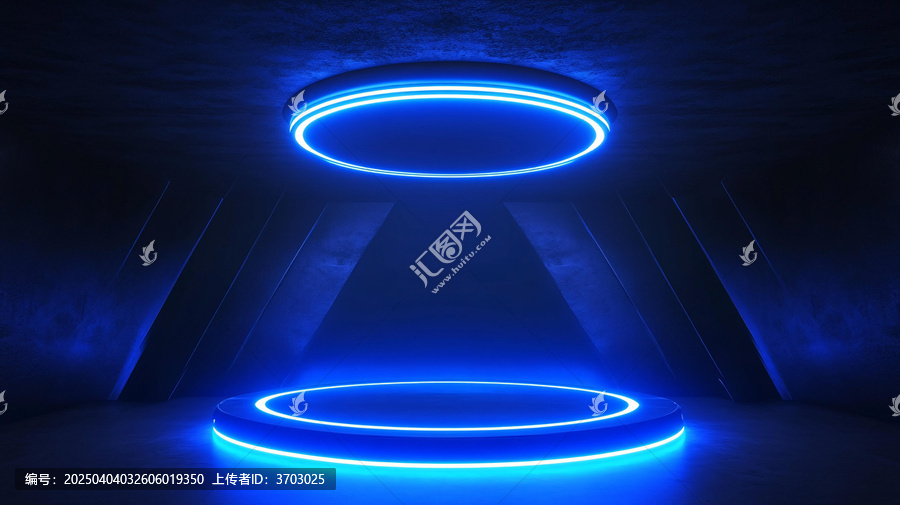 霓虹燈展臺(tái)