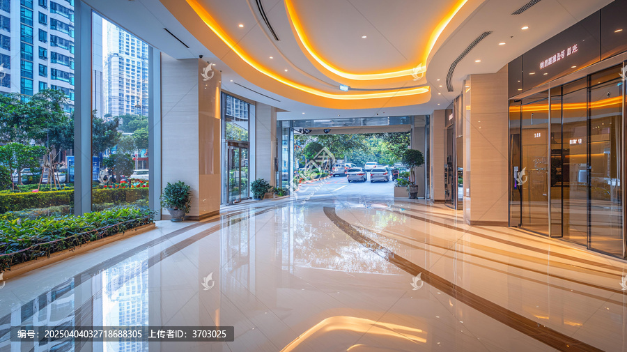 酒店過(guò)道酒店內(nèi)景