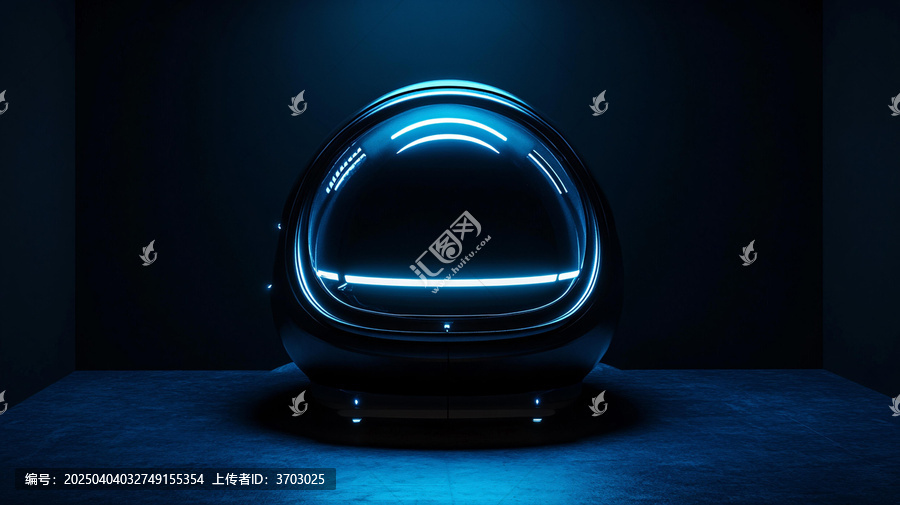 科技感水晶球