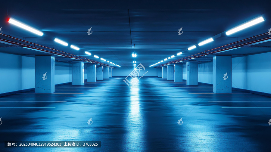地下車庫背景
