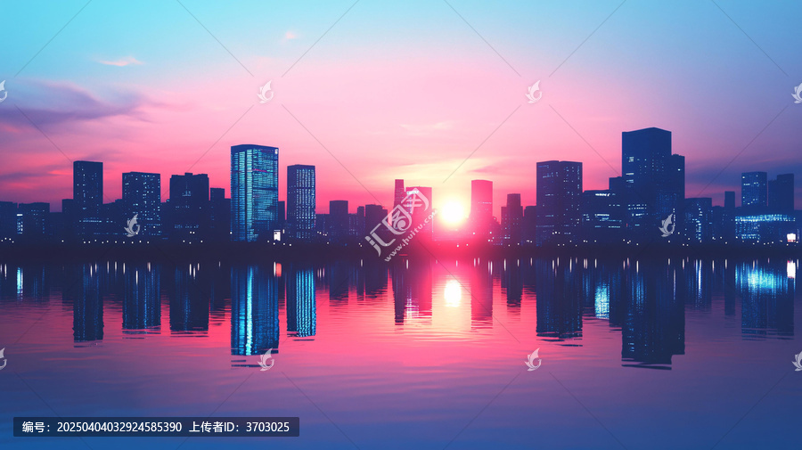 金融城日出風(fēng)光