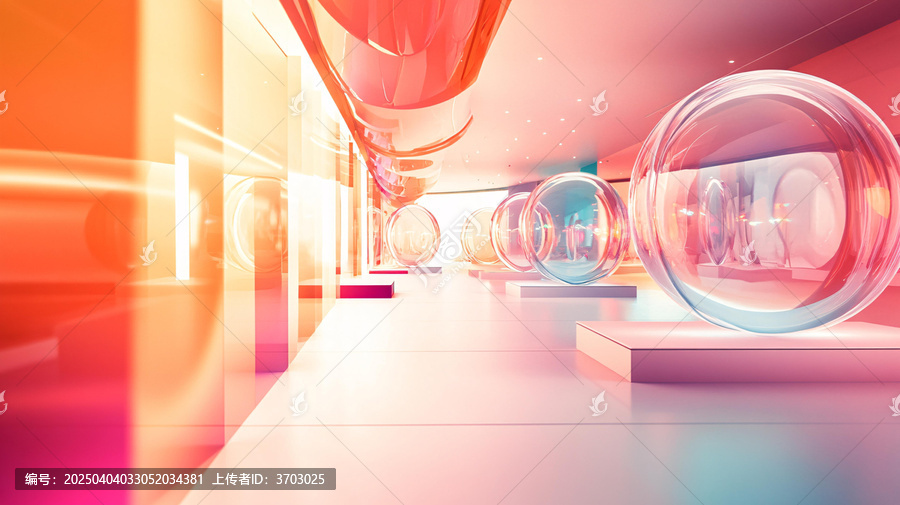 科技館夢幻背景