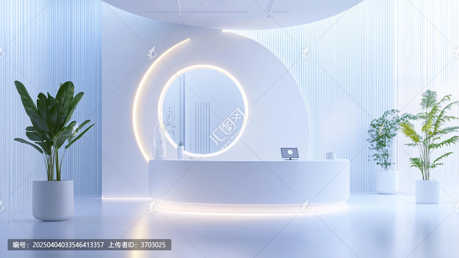 弧形前臺(tái)