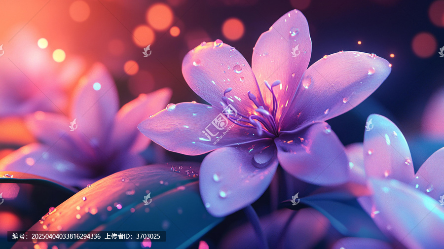 立體唯美花卉