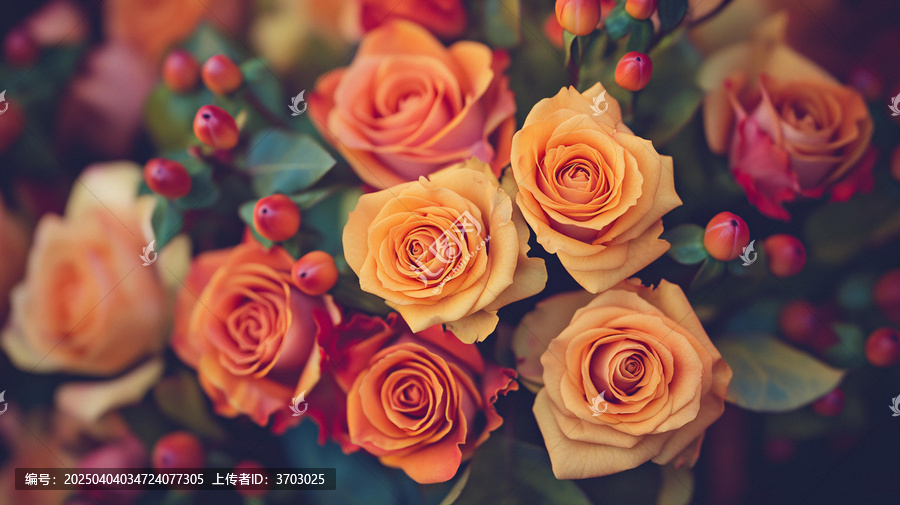 春日絢麗炫麗溫柔玫瑰