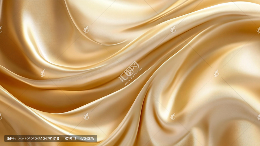 金色抽象流體紋理背景